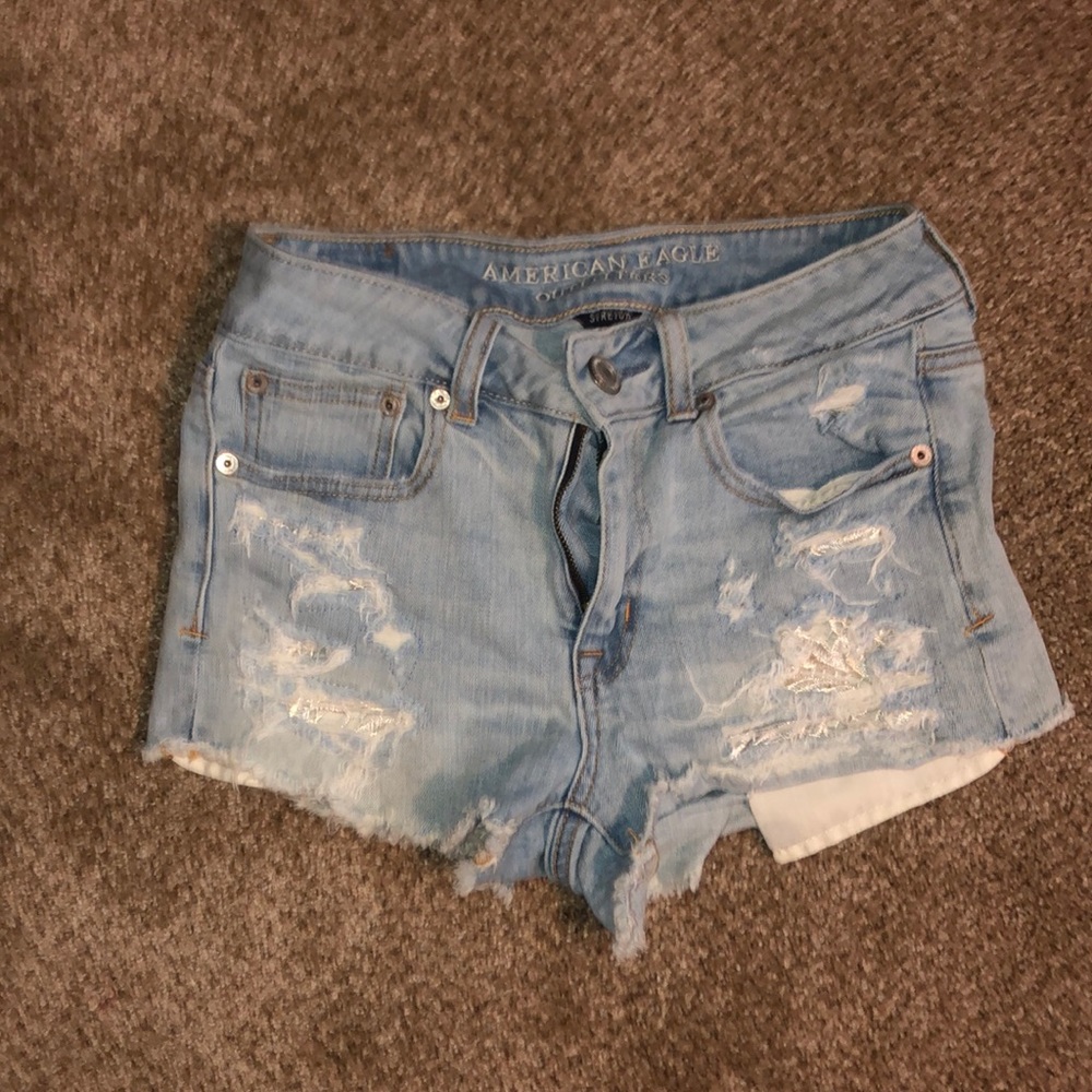 AE high rise shorties